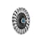 Pferd Standard Knot Wheel, .014SS, 1/4" Shnk, 4 82922 - alternate 1